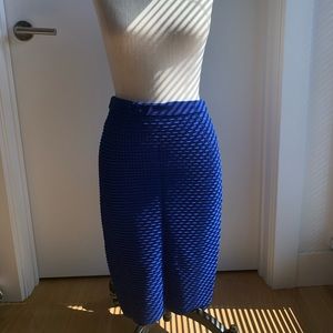 Blue high waisted Bebe Skirt